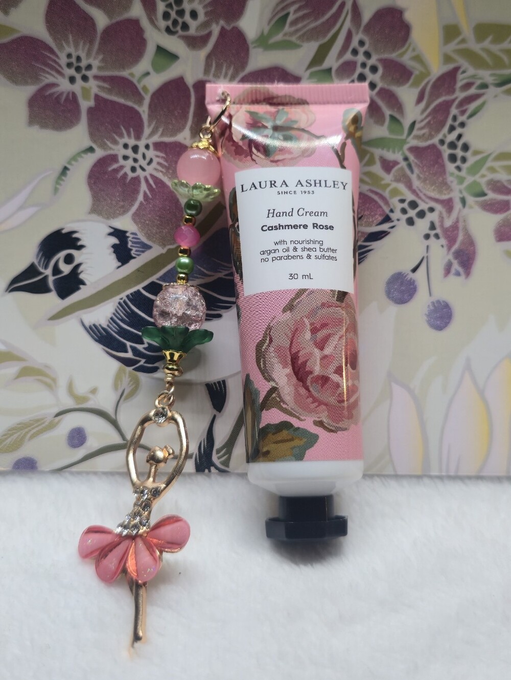 🌸 Pretty in Pink! Handmade Charm & Hand Cream Gift Set 💕